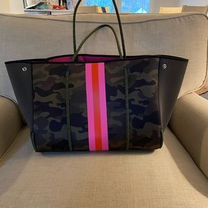 Haute Shore Large Camo Tote